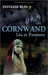 Couverture du livre Cornwan de Sylviane Blin représentant une jeune fille et un chat dans une forêt