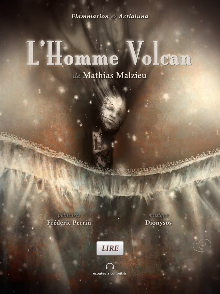 Couverture du livre L'Homme Volcan de Mathias Malzieu