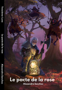 Couverture du livre Le pacte de la Rose d'Alexandre Sanchez