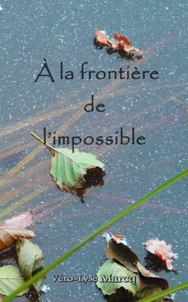 Couverture du livre A la frontière de l'impossible, écrit par Véro-Lyse Marcq