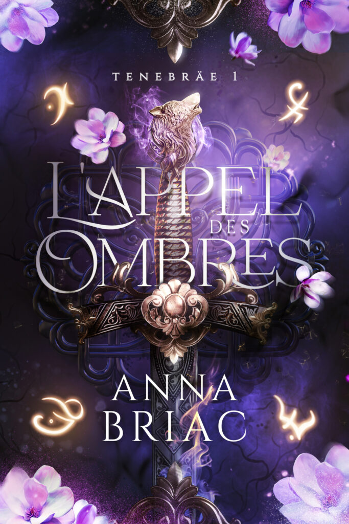 Couverture du premier tome de la saga Tenebraë, l'appel des Ombres, écrit par Anna Briac